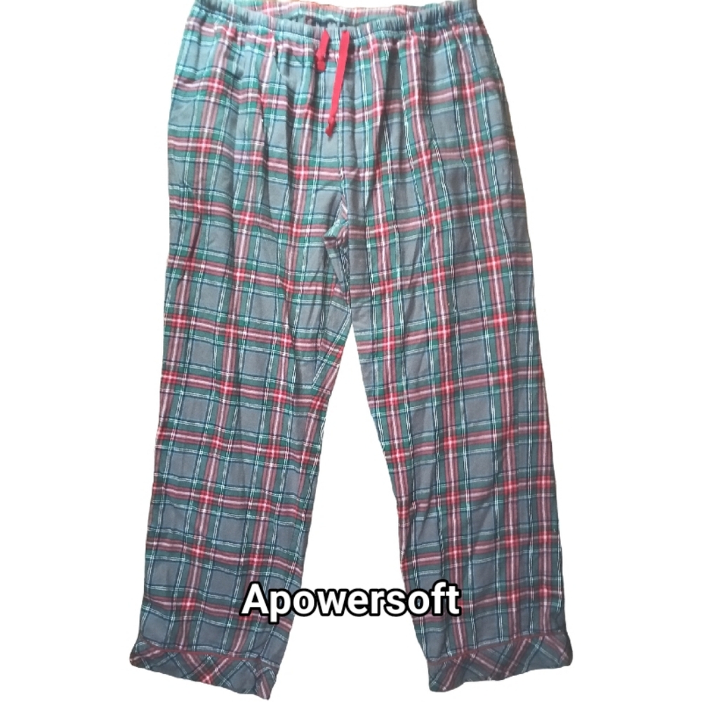 Plaid Flannel Pajamas Pants
